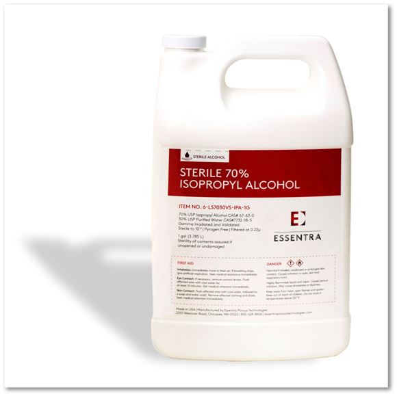 Picture of Sterile IPA 70% Isopropanol - CH1G-6-LS7030VS-IPA