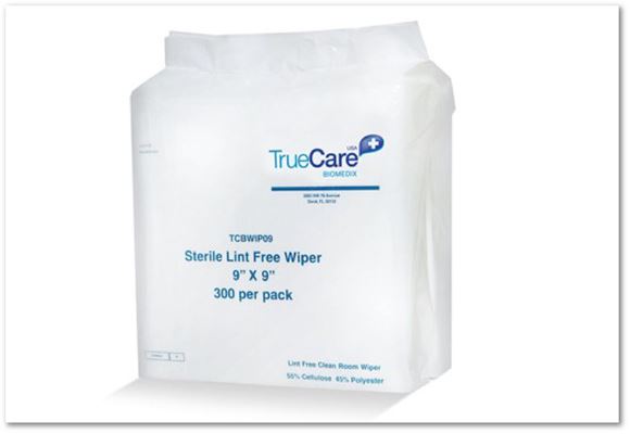 Picture of Sterile, Lint-Free, Clean Room Wipes - CH-TCBWIP