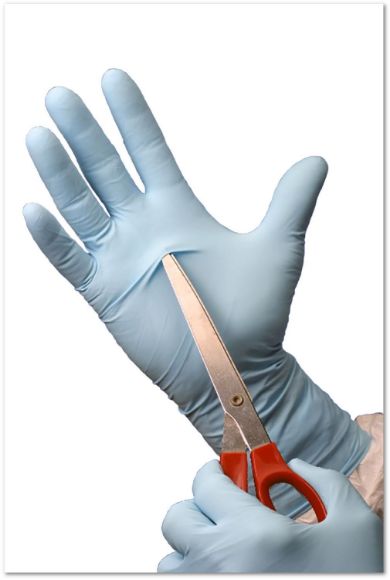 Picture of XGlove 8 Mil Thick Nitrile Gloves - TN8001-05B