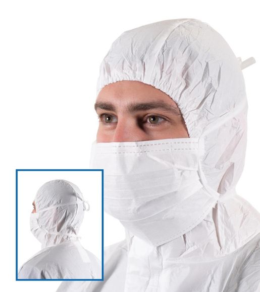 Picture of BioClean Sterile Mask Tie Back - MTA210-1 
